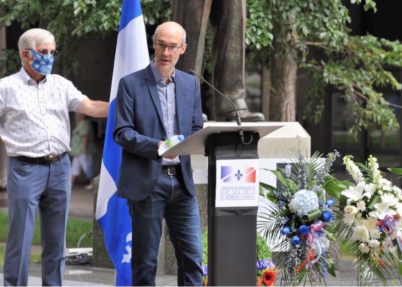 M. Guillaume Pinson, doyen de la faculté des Lettres et des Sciences humaines, Université Laval.