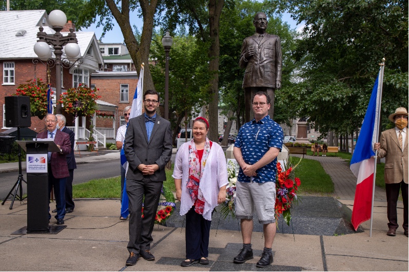 Rendez-vous d’histoire de Québec, M. Alex Tremblay-Lamarche, Mme Catherine Ferland, présidente, M. Dave Corriveau.