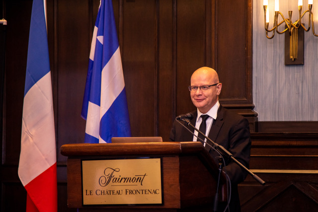 M. Laurent Barbot, consul général adjoint de France à Québec - ouverture du colloque