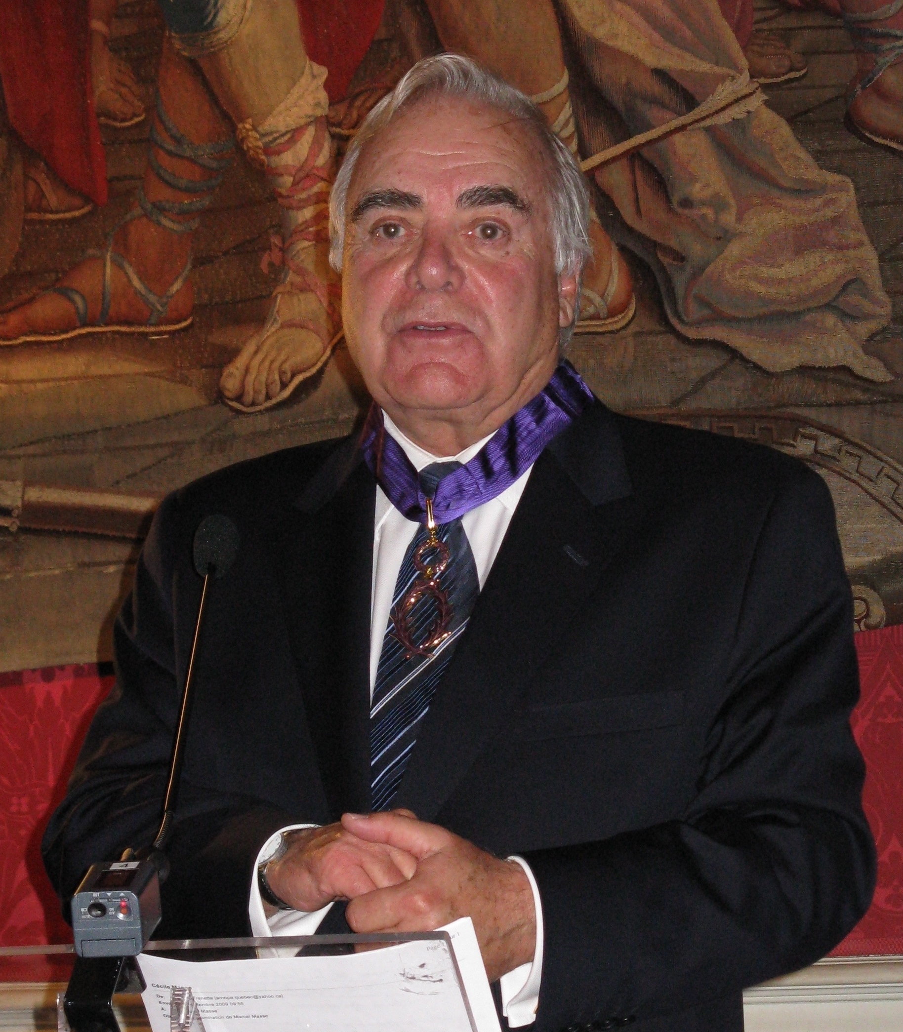 Marcel Masse remercié