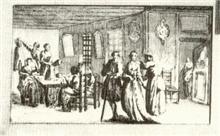 Illustration tirée de l’Almanach des maîtresses couturières (1765)