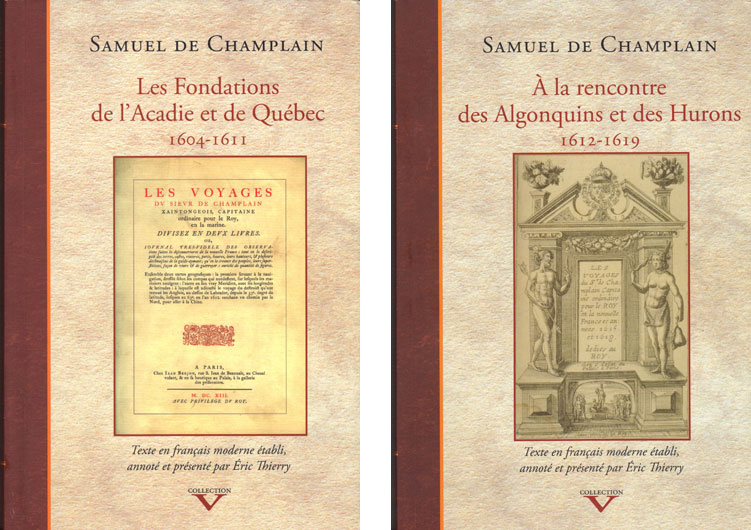 Samuel de Champlain : Livres de Éric Thierry