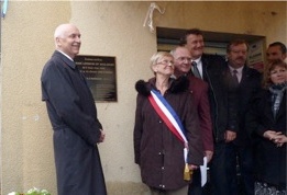 De g. à d. Pierre Boulanger, Annick de Traversay, Jean-Pierre Tartare, Marc Martin, Louis Hamann et Corinne Tartare