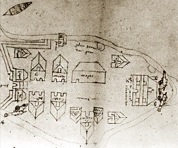 Plan représentant le fort date de 1647.