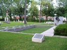 Cimetière de l’Hôpital-Général de Québec – Mémorial de la guerre de Sept Ans.