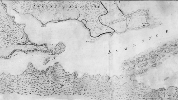 La seigneurie de Villechauve (Beauharnois) en 1761.