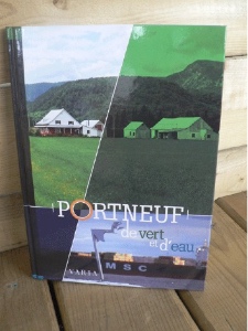 Portneuf de vert et d'eau.